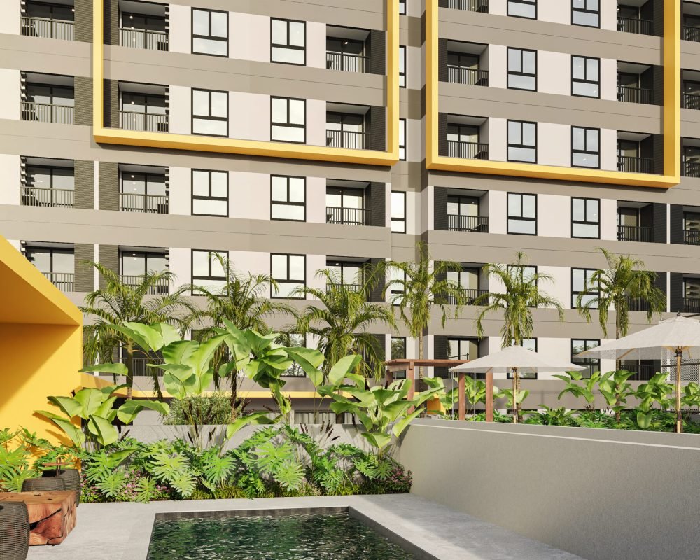 Alto das Mansões - Fachada Fundos