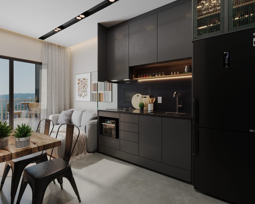 Alto das Mansões - Studio Decorado - Sala