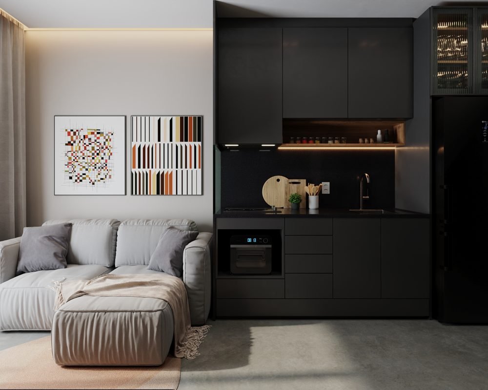 Alto das Mansões - Studio Decorado - Sala