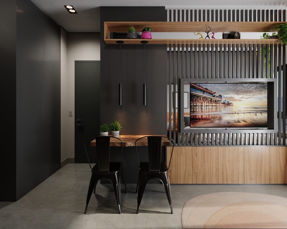 Alto das Mansões - Studio Decorado - Sala