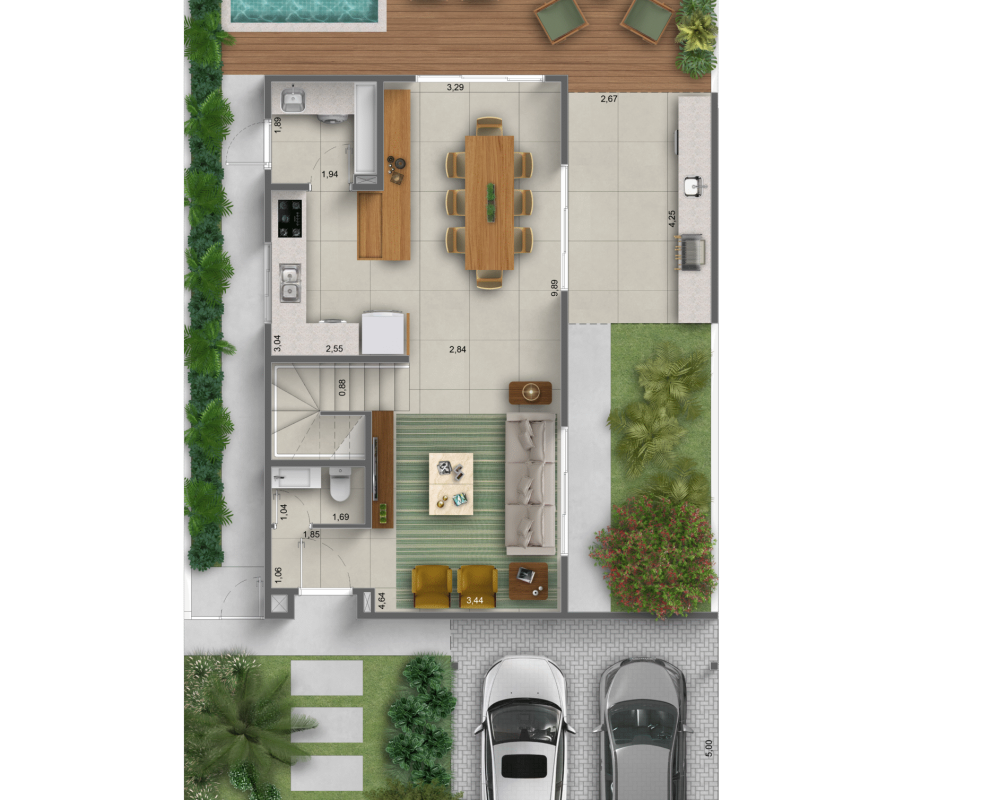 2-PLANTA_CASA 149 M²_PAV. INFERIOR_HR