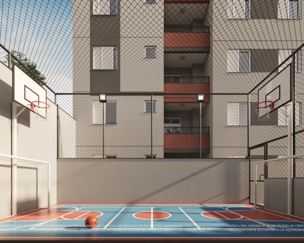 Quadra Esportiva -TopLife Nova Campinas