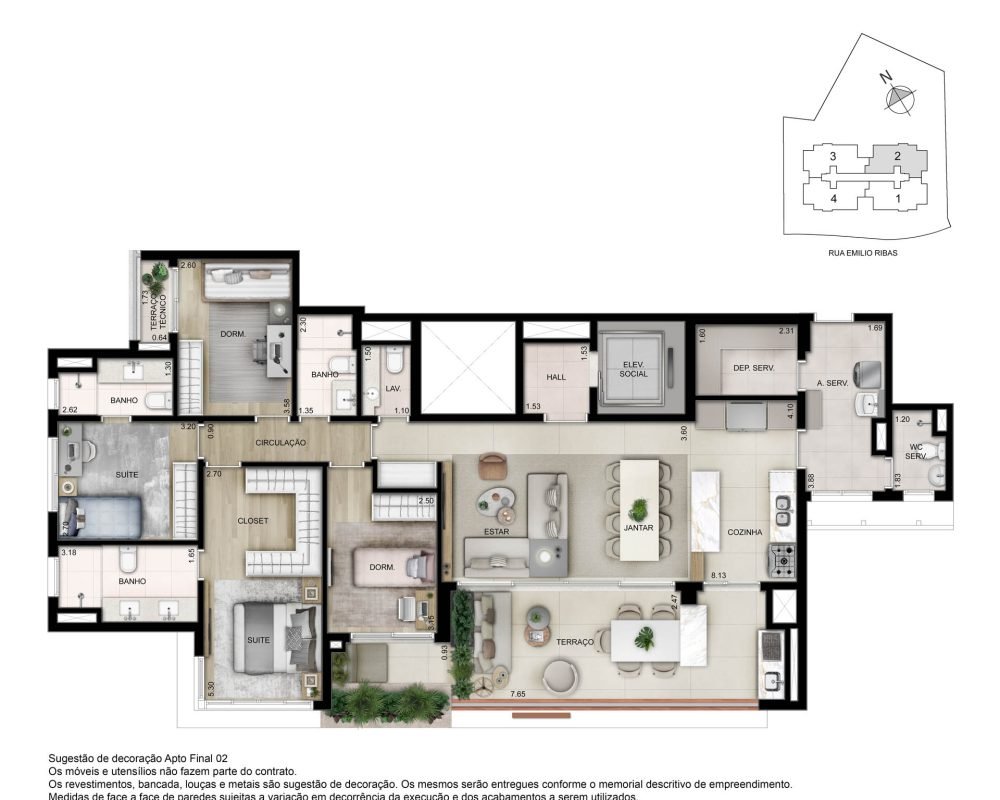 ALENZA - PLANTA 157M² -TIPO 3