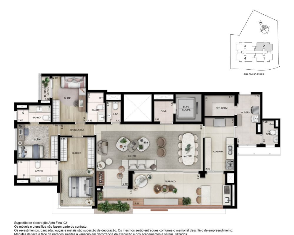 ALENZA - PLANTA 157M² -TIPO 4