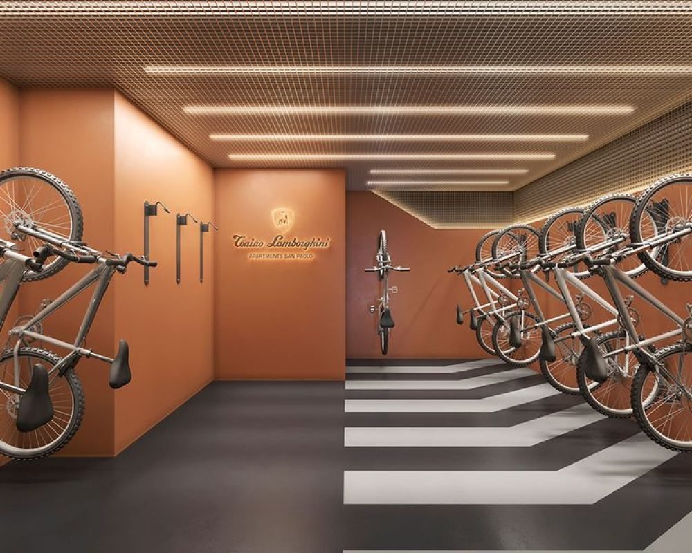 Bicicletario_Tonino Lamborghini_Jardins_Sâo Paulo