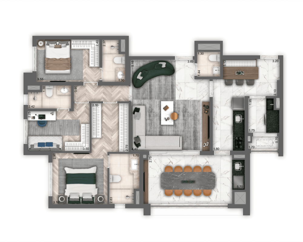 CYRELA_NORTE-SUL_APTO-120M²_PLANTA-PADRÃO_HR