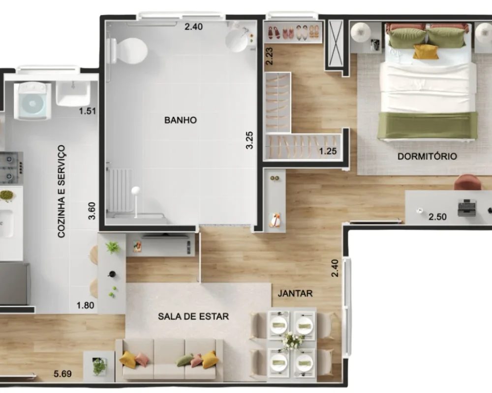 Planta_PCD_1dorm