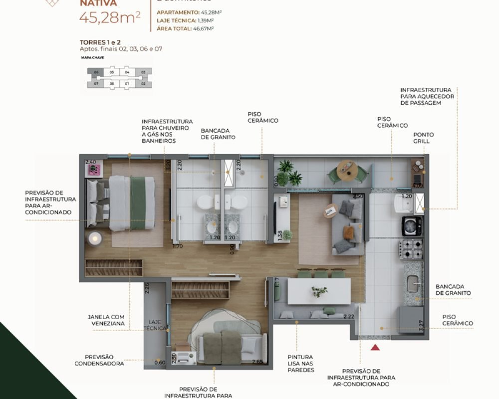 Planta_ponta-2dorm-45m