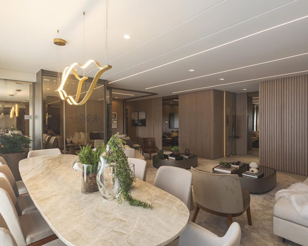 SALA DE JANTAR - APTO DECORADO