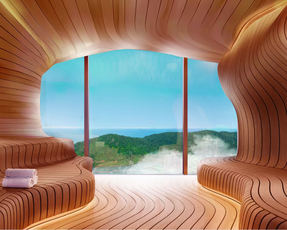 SENNA TOWER_Sauna seca_63° andar